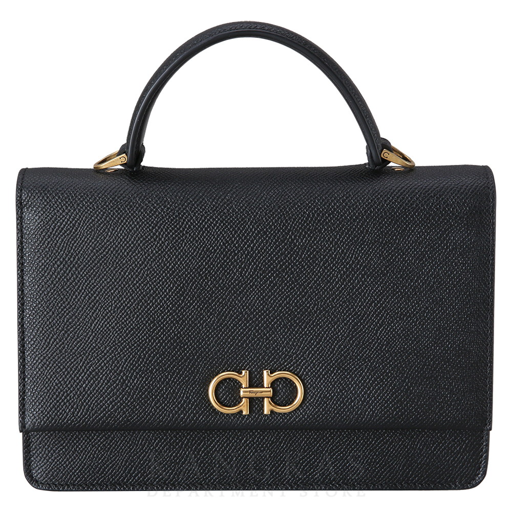 FERRAGAMO(USED)페레가모 간치니 탑핸들 미니 숄더백